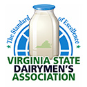 Logo for the Virginia State Dairymens Association